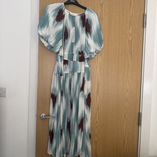 PER UNA Printed Notch Neck