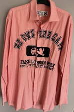 Fake London Embroidered Shirt (40 inch chest)