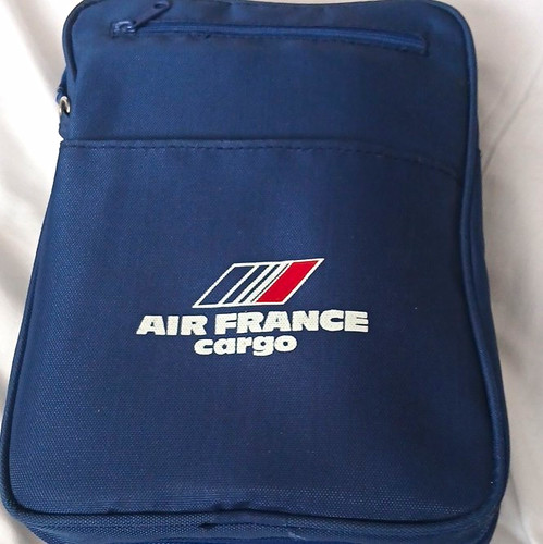 Vintage air france cargo - cargo, blue