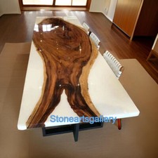 White Epoxy Resin Center Sofa