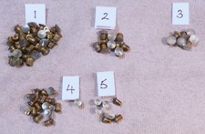 One Parker 51-61-65 Cap clip Jewel & Screw All variants