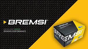 Bremsi rear brake pad set - brake, for