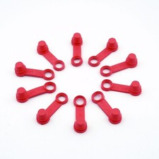 10x PINK - Rubber Brake Bleed Nipple Caps Bleed Screw Caps Covers (Brembo Type)