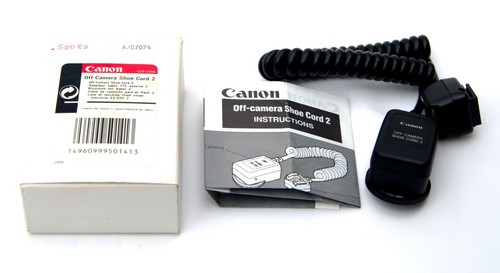 Canon off camera shoe cord - off-camera,
