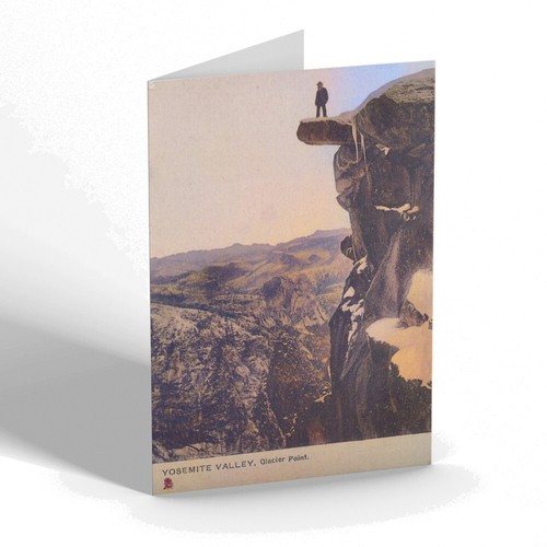 Greeting card vintage - greeting,
