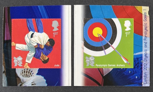 2010 mnh self adhesive pair - adhesive,