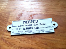 Classic Mini Cooper S Webasto Sunroof A Owen Coachbuilders MGB Works Mpi BMC MK1