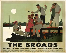 Travel Posters The Broads