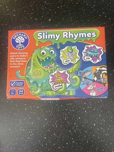 Orchard toys slimy rhymes - slimy,