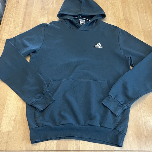 Adidas turquoise blue hoodie