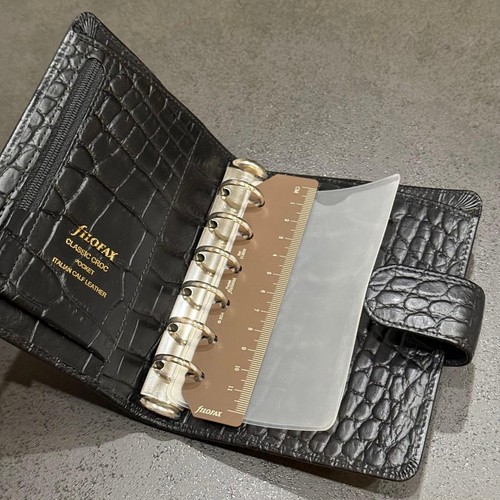 Filofax classic croc pocket - croc,
