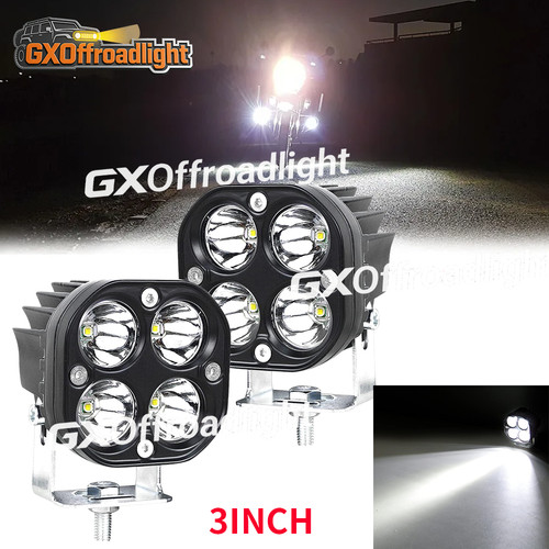 White led spot light - white,