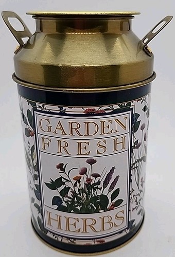 Printed tall tin garden - 6”,