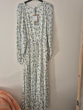 Hush Midi Dress White/floral