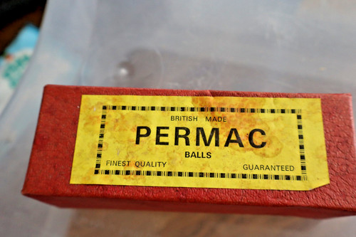 Vintage permac billiard - vintage, balls