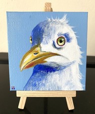 Original Acrylic Mini Painted