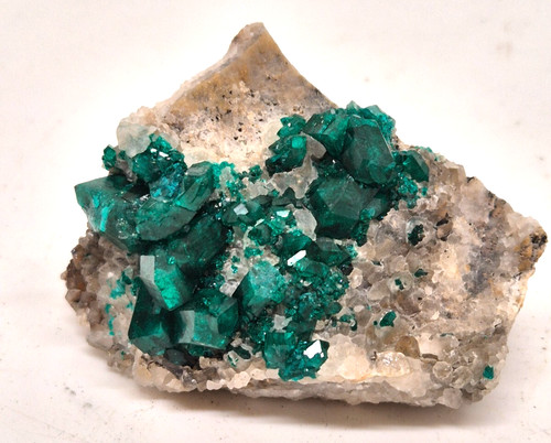 Dioptase crystal emerald - dioptase,