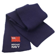 OFFICIAL Merchant Navy Heavy Knit Scarf