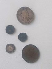 1889 Silver Half Crown + 3