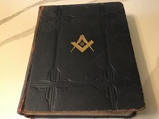 1931 Large Masonic Holy Bible