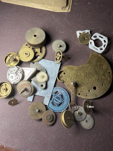 Vintage clock watch parts - vintage, &