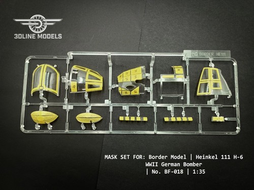 Mask set for border model - set,
