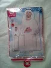 Arabian Costume Boys National Dress Fancy Dress Sheik Outfit Kids Age 7-12