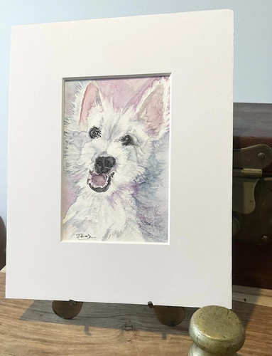 Original watercolour west - watercolour,