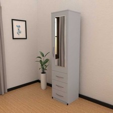 Compact Small 1-Door Wardrobe