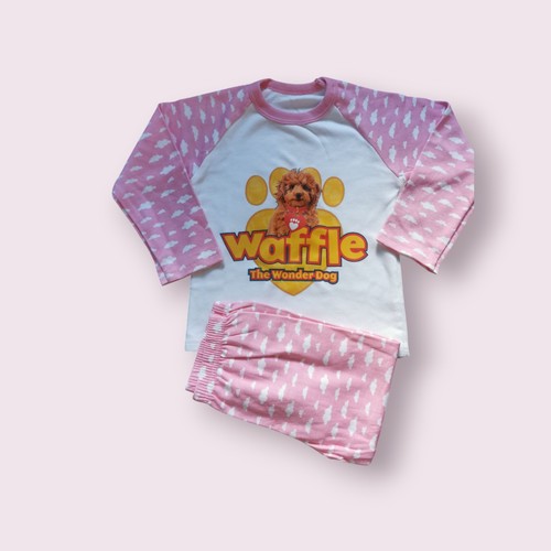 Waffle the wonder dog pyjamas - waffle,