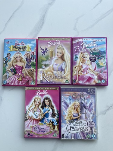 Barbie dvd bundle children - barbie,