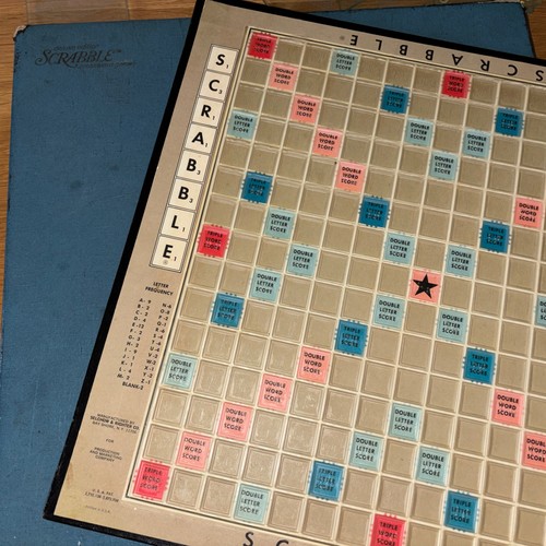 Vintage scrabble deluxe - ,