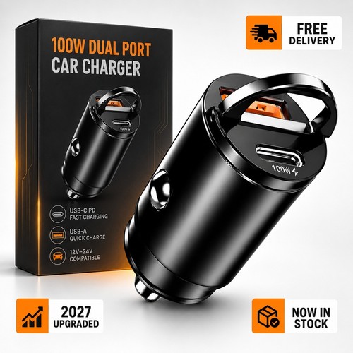 Fast car charger - fast, port