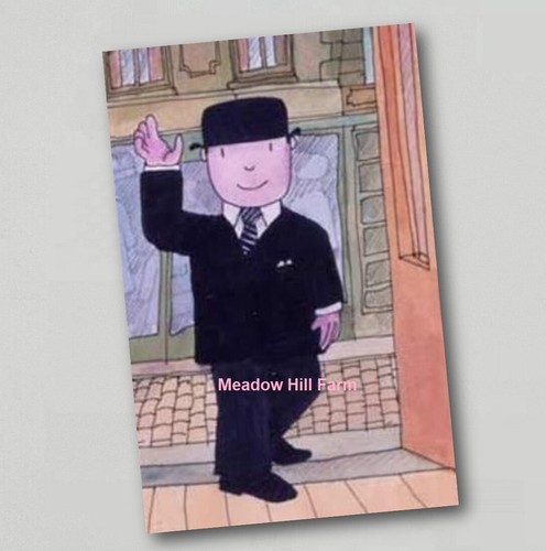 Fridge magnet benn retro - fridge, tv