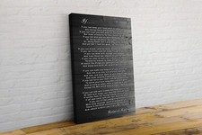 Large If Poem Rudyard Kipling Framed Canvas Wall Art Picture Print Motivation