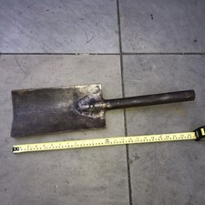 Vintage Antique garden farm Brades long spade shovel head needs handle