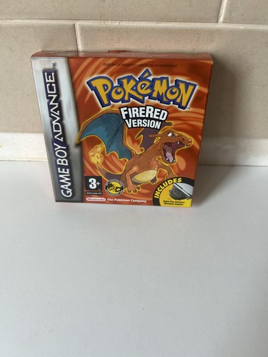Pokemon fire red - red, gameboy