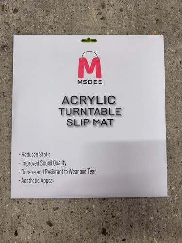 Acrylic turntable slip - acrylic, mat