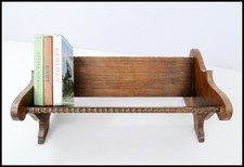 Vintage Book Trough Stand Oak