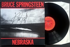 Bruce Springsteen Nebraska Authentic Hand Signed Vinyl Record Album LP Deliver 