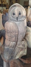 Chainsaw Carving owl Wood Home