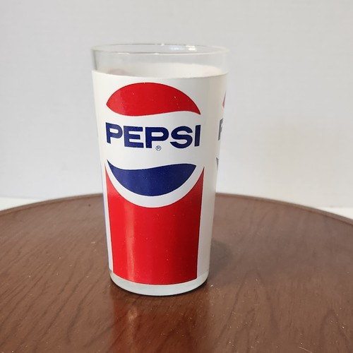 Vintage pepsi cola glass - glass, 12oz