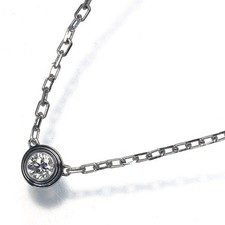 Auth Cartier Necklace Diamond