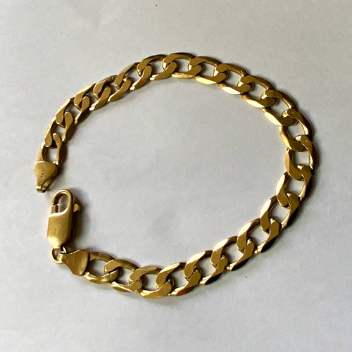 Solid 9ct yellow - solid, men’s