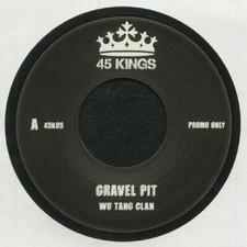 Wu Tang Clan Gravel Pit Uzi Pinky Ring 7" rap hip hop 45 RARE