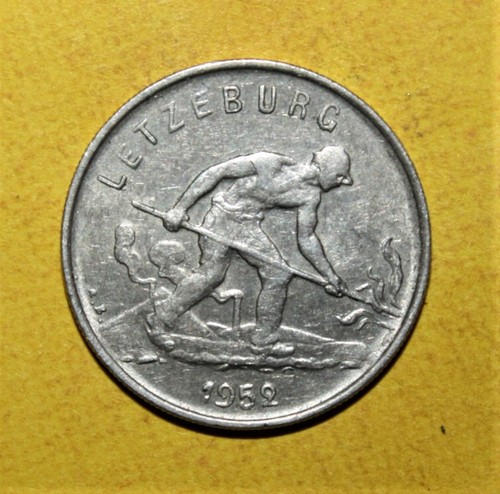 S12 luxembourg franc - -, 1