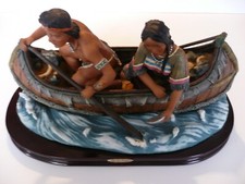 HAND MADE SCULPTURE OF NATIVE