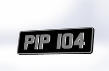 Tot Rod / Totrod Numberplates 