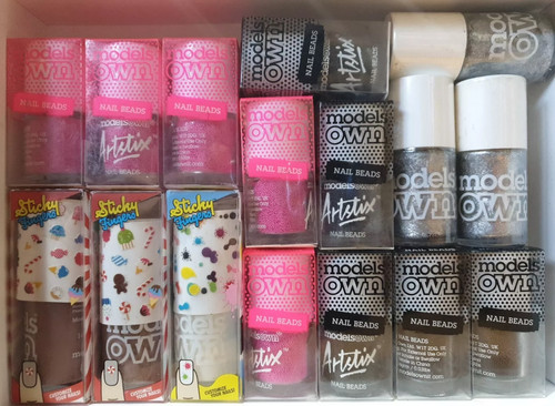 Models own nail beads polish - own,
