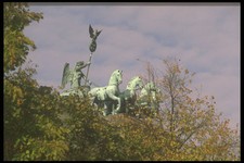 292012 Four Horse Chariot On Brandenburg Gate A4 Photo Print
